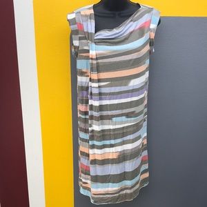 LOFT pastel striped dress